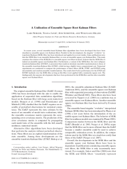 A Unification of Ensemble Square Root Kalman Filters