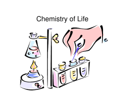 Chemistry of Life