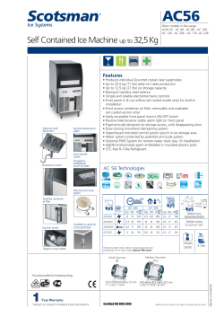 Self Contained Ice Machine up to 32,5 Kg