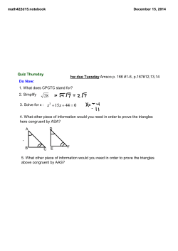 math422d15.notebook December 15, 2014 Do Now