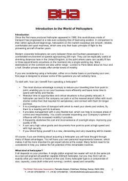 BHA PDF EXAMPLE - British Helicopter Association