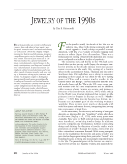 Jewelry of the 1990s