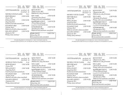 raw bar raw bar raw bar raw bar