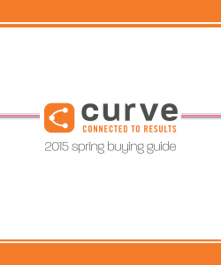 2015 spring buying guide - Curve Distribution Services