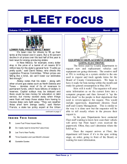 fleet focus - Lee County