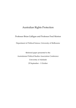 Australian Rights Protection