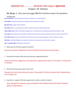 ANSWER KEY&hellip;&hellip;&hellip;&hellip;&hellip;..REVIEW FOR Friday`s QUIZ #15