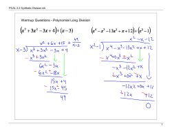 PCAL 2.2 Synthetic Division.ink