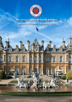 56th Grand Chapitre de Grande Bretagne