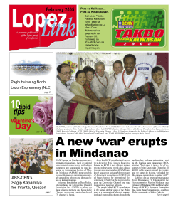 A new `war` erupts in Mindanao