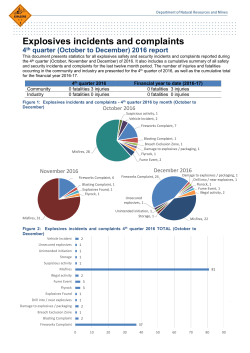 4th quarter (October, November, December) 2016