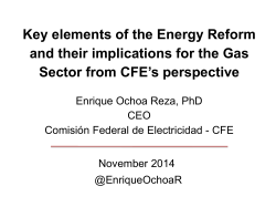 Key elements of the Energy Reform and their implications for the