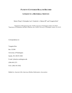 Full paper - UW Departments Web Server