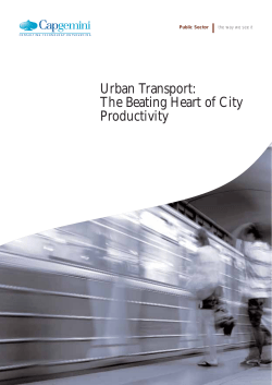 Urban Transport: The Beating Heart of City