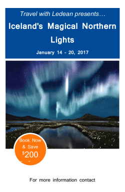 Iceland`s Magical Northern Lights