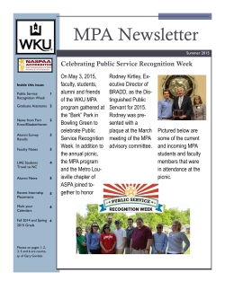 MPA Newsletter