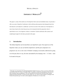 Michela Ippolito - Semantics Archive