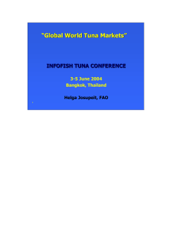 Global World Tuna Markets