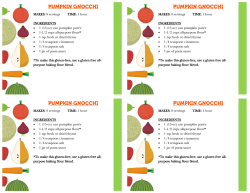 MAKES: 8 servings TIME: 1 hour INGREDIENTS &bull; 1 (15 oz) can