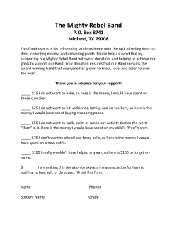 Just send Money - The Mighty Rebel Band