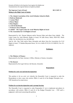 Petition to the Supreme Court - Network of Concerned Historians