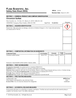 Chromium Sulfate