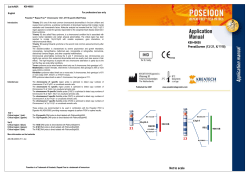 KBI-40005 PrenatScreen (13/ 21, X/ Y/18) Not to scale