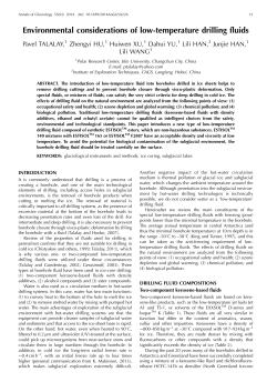 Environmental considerations of low