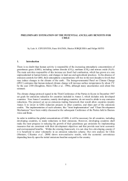 Preliminary Estimation of the Potential Ancillary Benefits