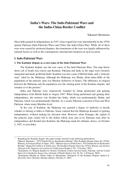 India`s Wars: The Indo-Pakistani Wars and the India