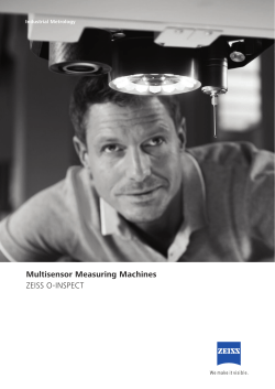 Multisensor Measuring Machines ZEISS O - MSI