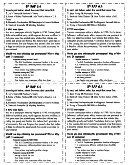 8th - RAP 6.4