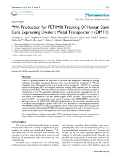 Theranostics 52Mn Production for PET/MRI Tracking Of Human