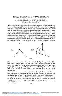 Total Graphs and Traversability