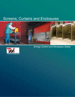 Screens, Curtains and Enclosures