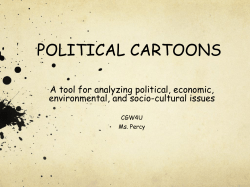 Political cartoons ppt