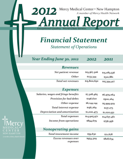Annual Report - Mercy Medical Center