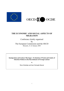 Immigration and Labour Shortages