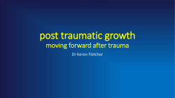 Post traumatic growth