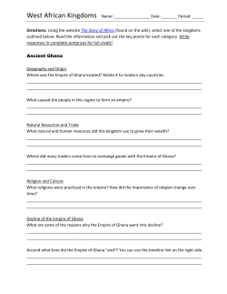 Name: Date: ______ Period - Mrs. Wiltse`s Social Studies Wiki
