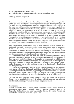 In the Shadow of the Golden Age: Art and Identity in Asia from