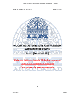 METAL FURNITURE AND PARTITION WORK IN IMDC