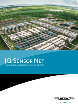 IQ Sensor Net - Xylem Analytics Australia