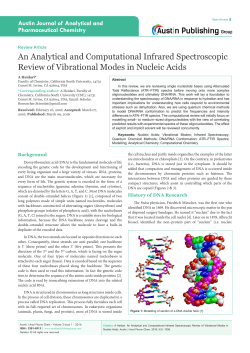 An Analytical and Computational Infrared Spectroscopic Review of