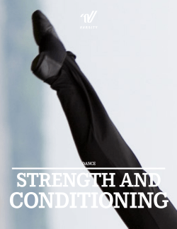 Dance - Strength and Conditioning