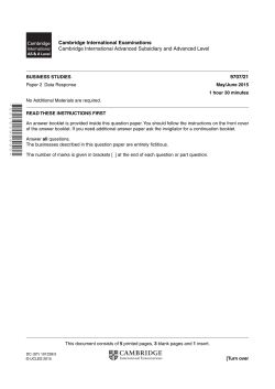 June 2015 Question Paper 21