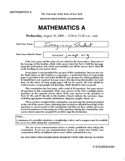 mathematics a