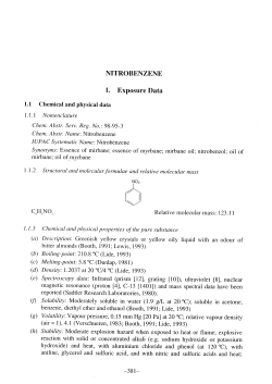 Nitrobenzene - IARC Monographs on the Evaluation of