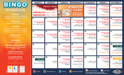 schedule - Chances Maple Ridge