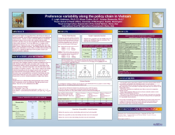 Brisbane Conference Poster - Evans School of Public Affairs